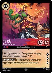 Te Ka - Elemental Terror 54/204 Super Rare
