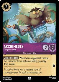 Archimedes - Exceptional Owl 76/204 Uncommon