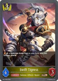 Swift Tigress | Shadowverse: Evolve Promo Cards | Promo | Normal | #PR-179EN