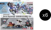 Gundam Card Game: Starter Deck 01: Heroic Beginnings - Gundam Assemble Starter Set Display