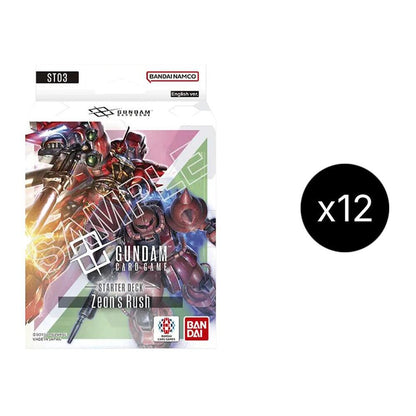 Gundam Card Game: Starter Deck 03: Zeon's Rush