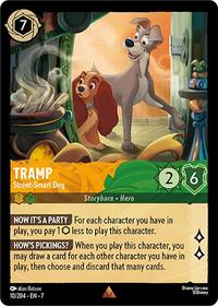 Tramp - Street-Smart Dog 10/204 Rare