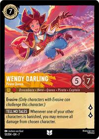 Wendy Darling - Pirate Queen 12/204 Uncommon