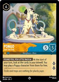 Pongo - Dear Old Dad 29/204 Super Rare