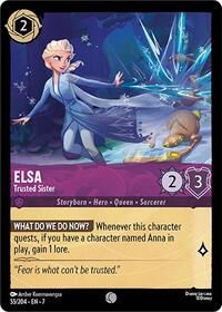 Elsa - Trusted Sister 55/204 Common