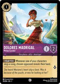 Dolores Madrigal - Within Earshot 78/204 Common