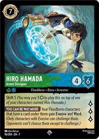 Hiro Hamada - Armor Designer 96/204 Super Rare