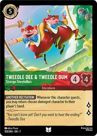 Tweedledee & Tweedledum - Strange Storytellers 103/204 Uncommon