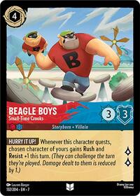 Beagle Boys - Small-Time Crooks 132/204 Uncommon