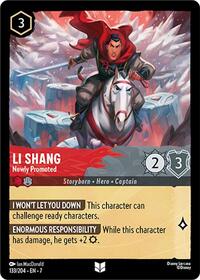 Li Shang - Newly Promoted 133/204 Uncommon