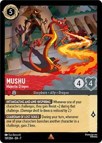 Mushu - Majestic Dragon 137/204 Rare
