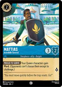 Mattias - Arendelle General 155/204 Common