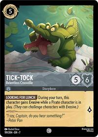 Tick-Tock - Relentless Crocodile 191/204 Common