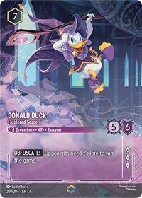 Donald Duck - Flustered Sorcerer (Enchanted) 209/204 Enchanted Holofoil