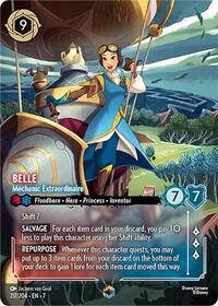 Belle - Mechanic Extraordinaire (Enchanted) 217/204 Enchanted Holofoil