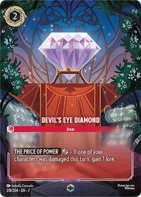 Devil's Eye Diamond (Enchanted) 218/204 Enchanted Holofoil