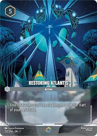 Restoring Atlantis (Enchanted) 222/204 Enchanted Holofoil