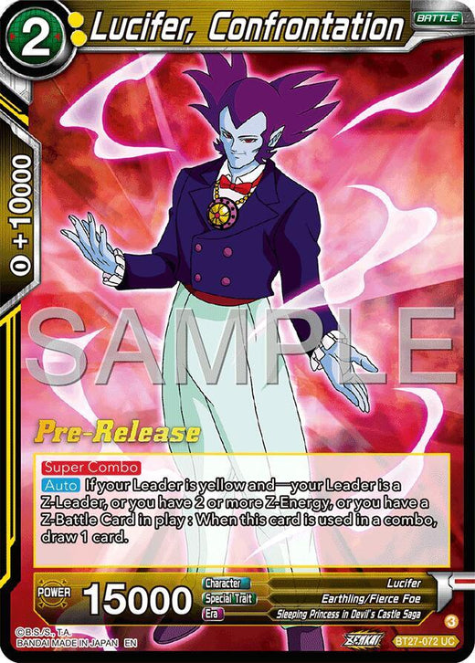 Lucifer, Confrentation BT27-072 Uncommon