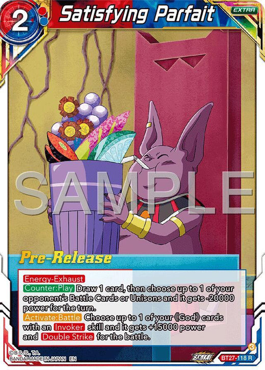 Satisfying Parfait BT27-118 Rare