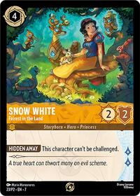 Snow White - Fairest in the Land | Disney Lorcana Promo Cards | Promo | Cold Foil | #23