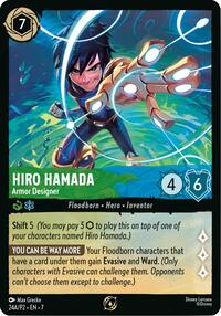 Hiro Hamada - Armor Designer (Store Championship Participant) | Disney Lorcana Promo Cards | Promo | Normal | #24A