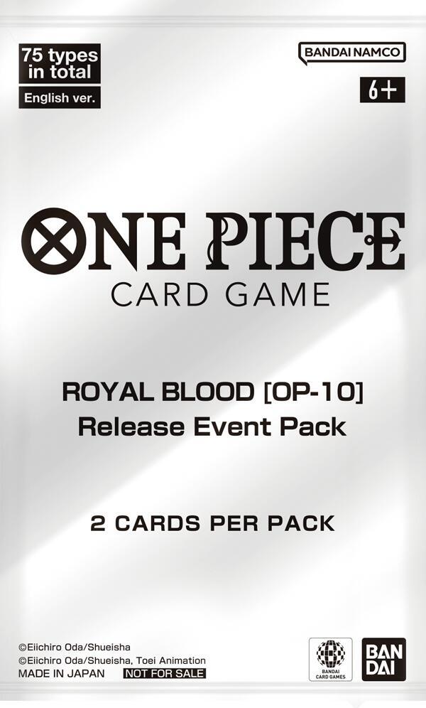 One Piece Card Game: Royal Blood Release Event Cards