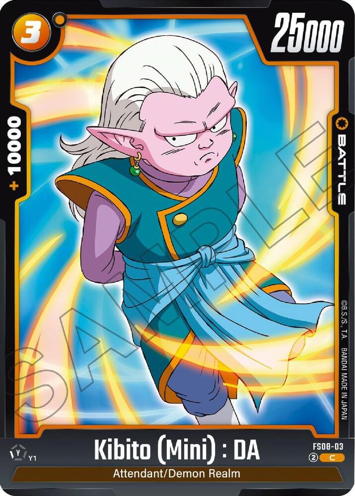 DBS Fusion World: Starter Deck 8: Vegeta (Mini) Super Saiyan 3 Singles