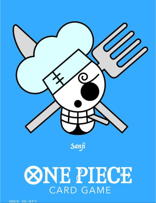 One Piece Card Game Official Sleeves - Premium Sanji (10-Pack)