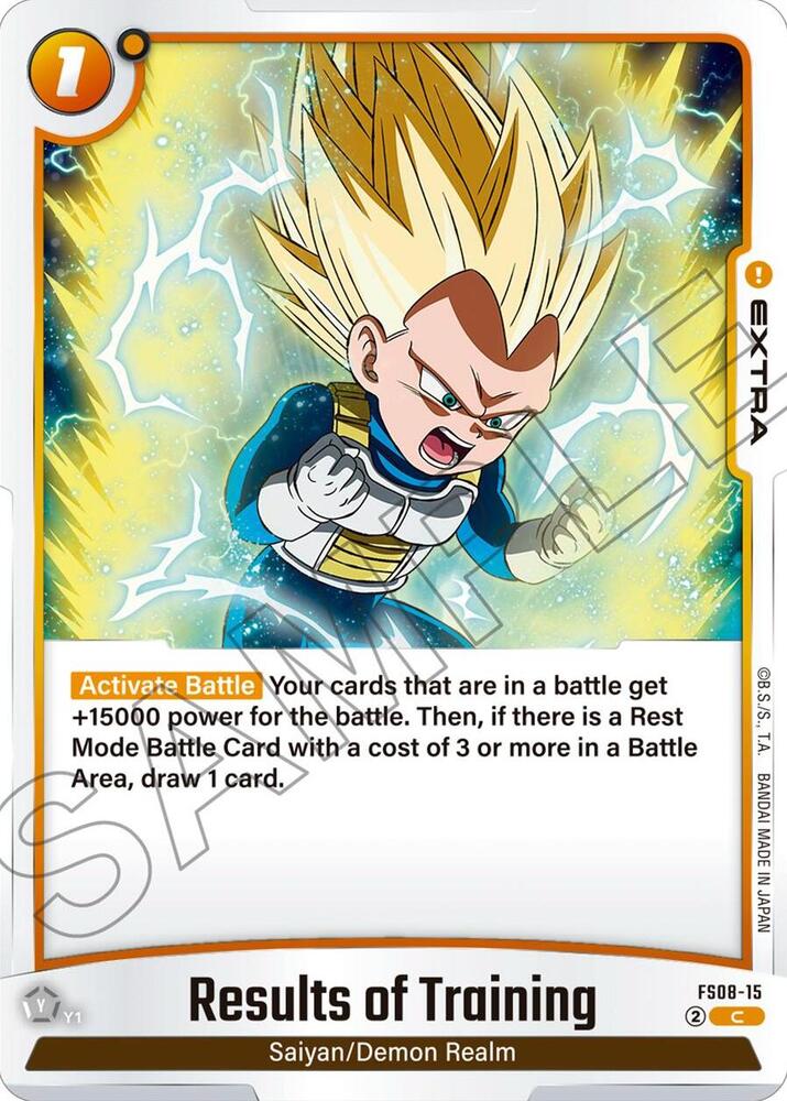 DBS Fusion World: Starter Deck 8: Vegeta (Mini) Super Saiyan 3 Singles