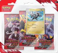 Pokemon: Destined Rivals 3 Pack Blister [Zebstrika]