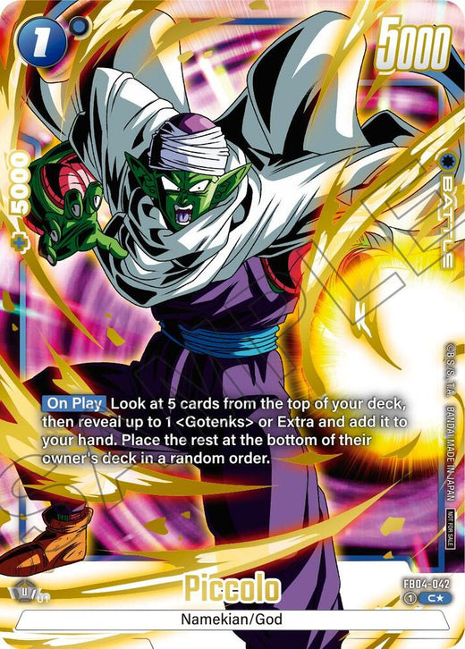 Piccolo (Paquete limitado 01) FB04-042 C AA