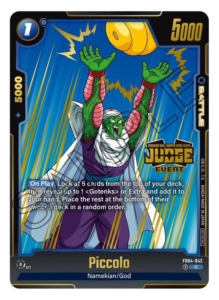 DBS Fusion World: Tournament and Championship Promos Singles 2/4