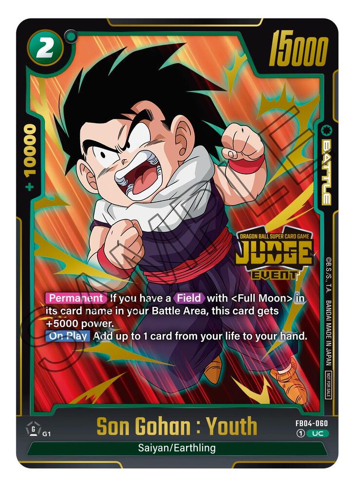 DBS Fusion World: Tournament and Championship Promos Singles 3/4