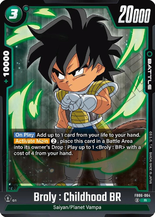 Broly : Infancia BR FB06-064 R Foil