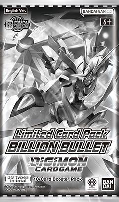 Digimon Card Game: Limited Card Pack -Billion Bullet-
