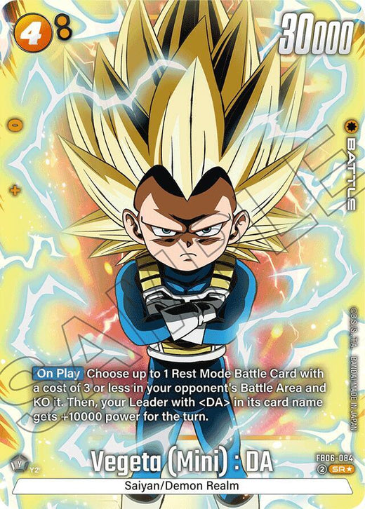 Vegeta (Mini) : DA FB06-084 SR AA