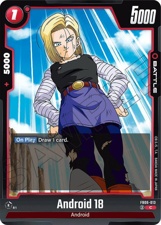 Android 18 FB06-013 C