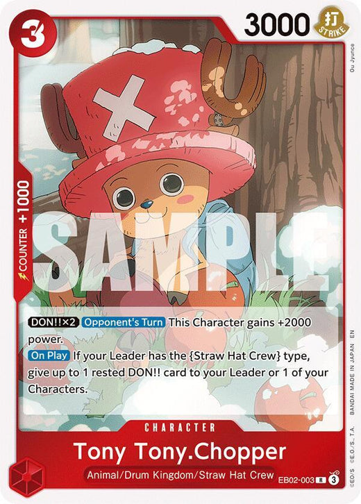 Tony Tony.Chopper EB02-003 R Foil