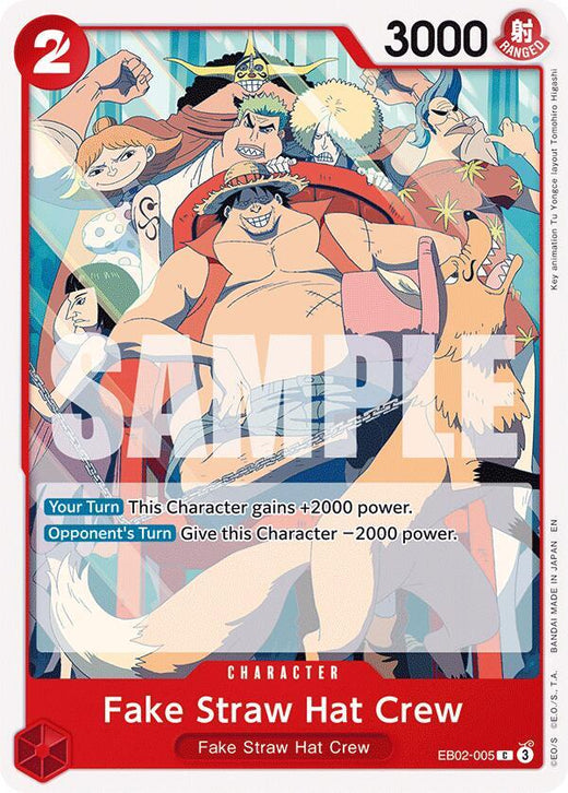 Fake Straw Hat Crew EB02-005 C