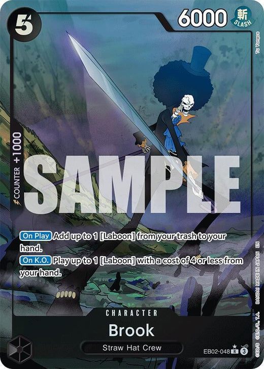 Brook (Alternate Art) EB02-048 R Foil