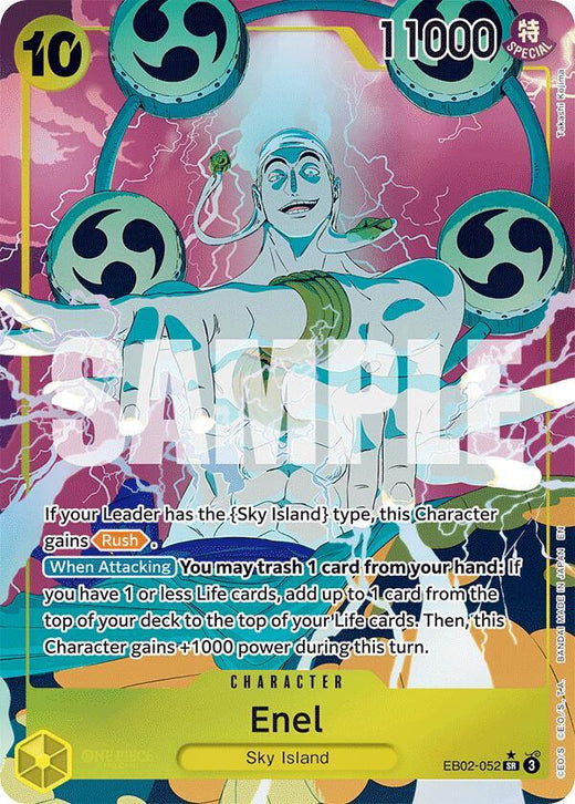 Enel (Alternate Art) EB02-052 SR Foil