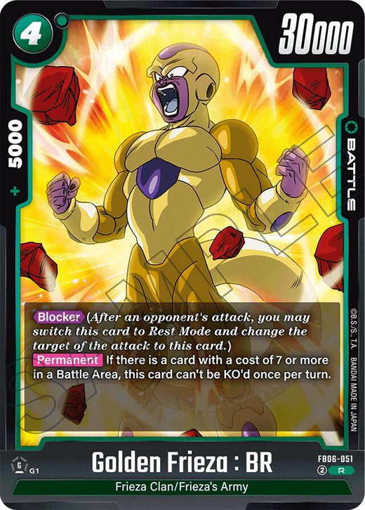 Golden Freezer : BR FB06-051 R AA