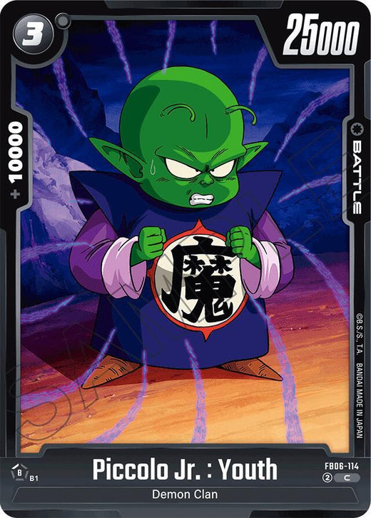 Piccolo Jr. : Joven FB06-114 C