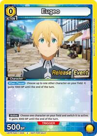Eugeo (004) | UE07BT: Sword Art Online Release Event Cards | Common | Normal | #UEPR/SAO-1-004