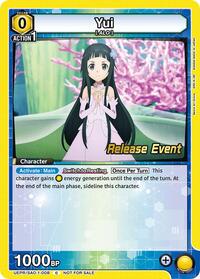 Yui (008) | UE07BT: Sword Art Online Release Event Cards | Common | Normal | #UEPR/SAO-1-008