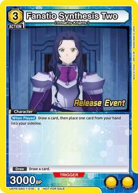 Fanatio Synthesis Two | UE07BT: Sword Art Online Release Event Cards | Common | Normal | #UEPR/SAO-1-016