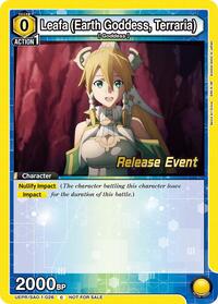 Leafa (Earth Goddess, Terraria) (026) | UE07BT: Sword Art Online Release Event Cards | Common | Normal | #UEPR/SAO-1-026