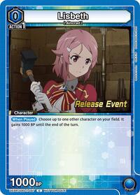 Lisbeth (047) | UE07BT: Sword Art Online Release Event Cards | Common | Normal | #UEPR/SAO-1-047