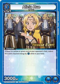 Alicia Rue | UE07BT: Sword Art Online Release Event Cards | Common | Normal | #UEPR/SAO-1-050