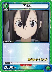 Kirito (084) | UE07BT: Sword Art Online Release Event Cards | Common | Normal | #UEPR/SAO-1-084